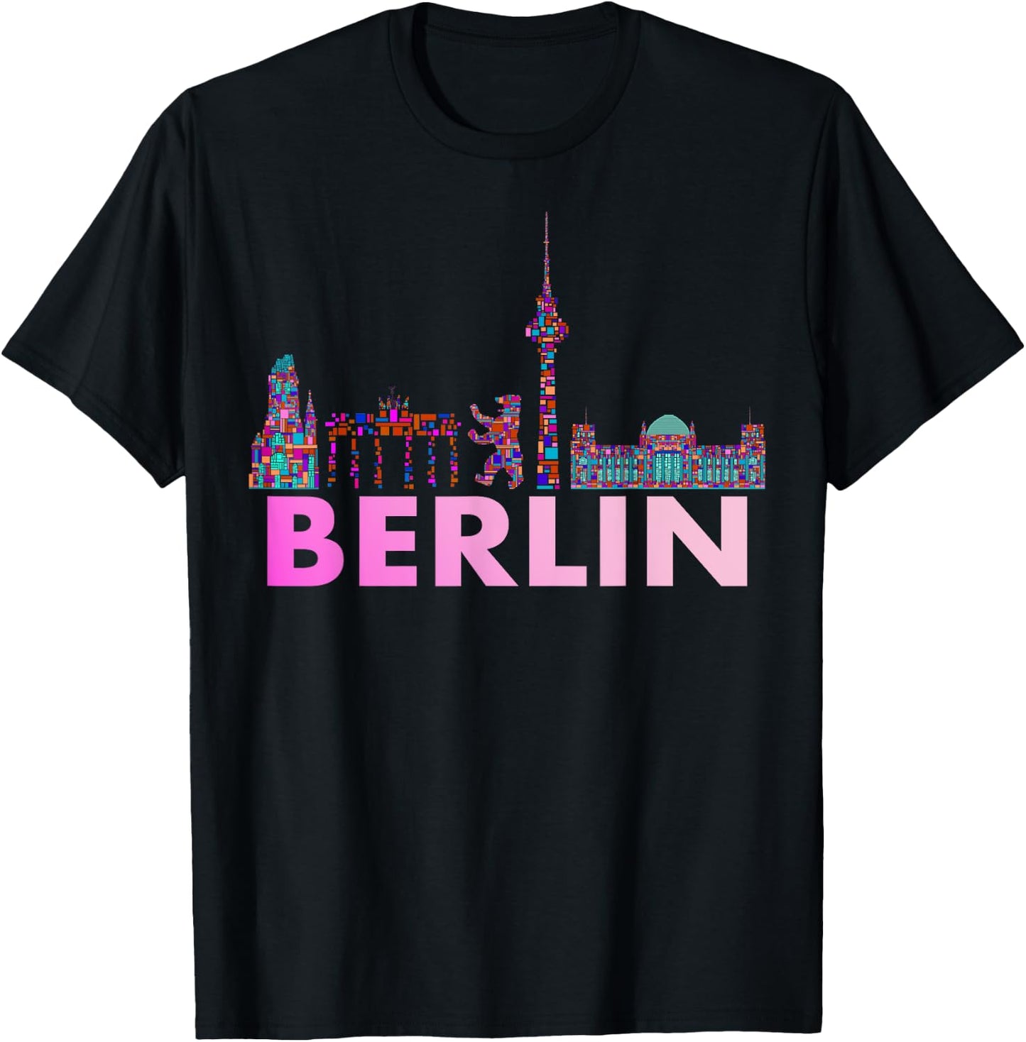 Berlin Design - Berlin Bear - I Love Berlin T-Shirt - T-Shirt | Black