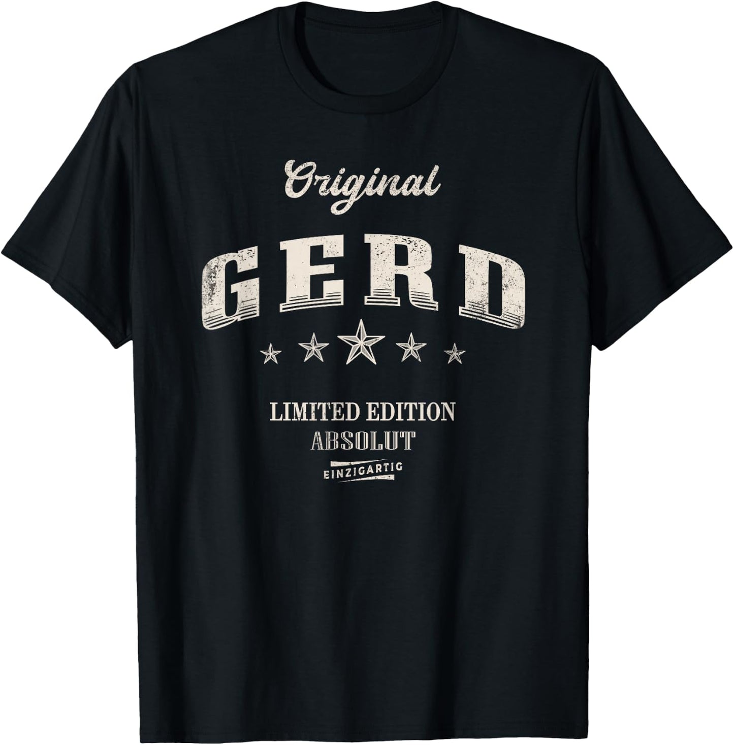 Original Gerd T-Shirt - T-Shirt | Black
