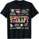 Occupational Therapy Shirt Groovy Occupational Therapist OT T-Shirt - T-Shirt | Black