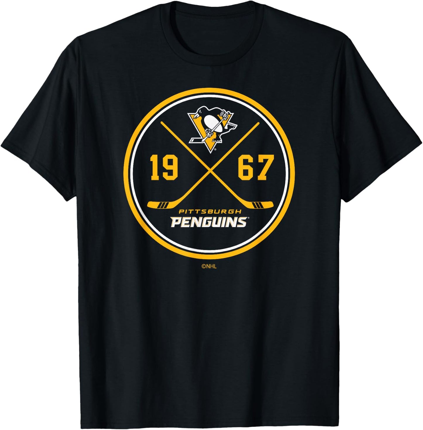 Pittsburgh Penguins Prize Black Officially Licensed T-Shirt - T-Shirt | Black