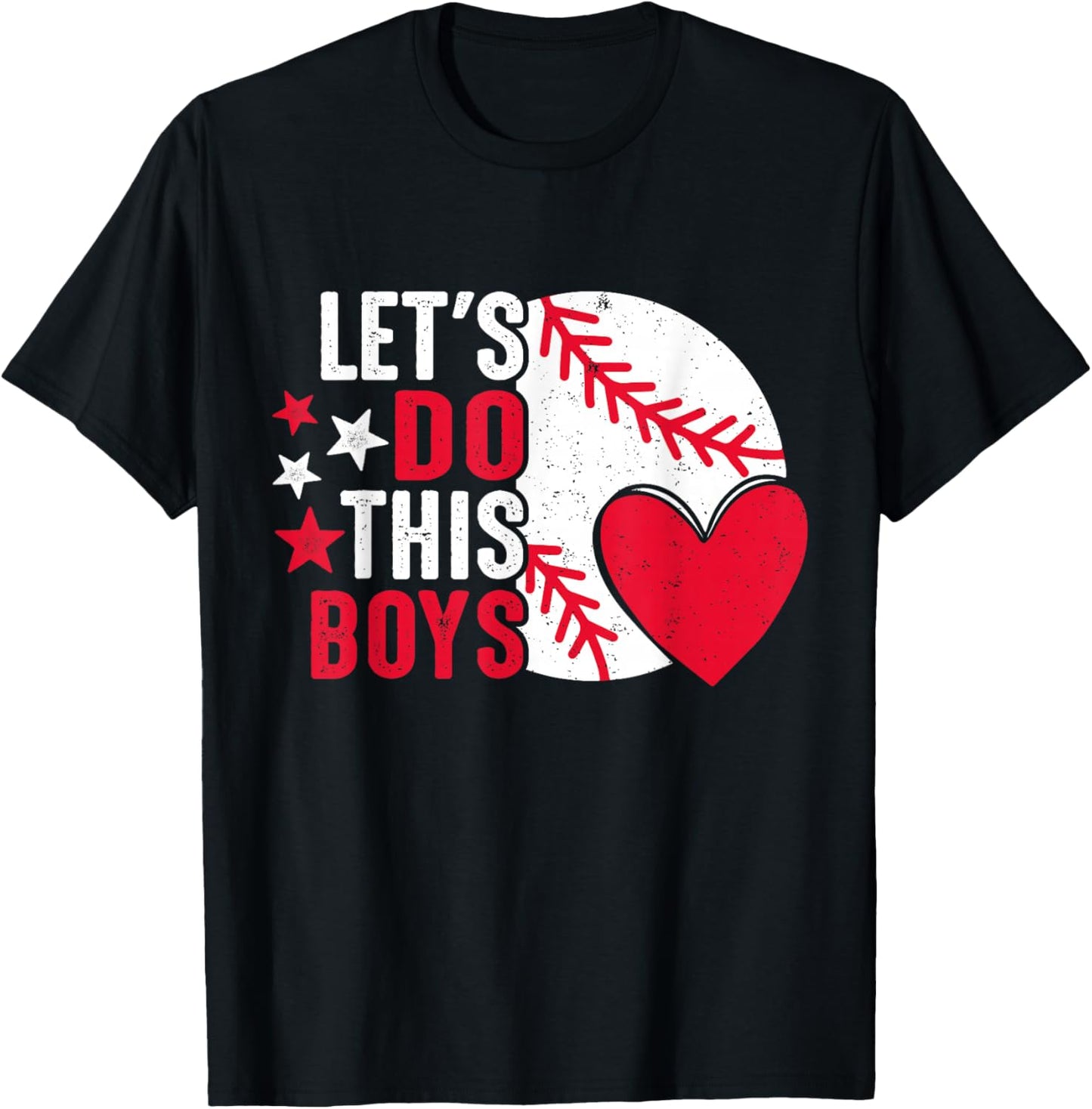 Baseball Mama Lets Do This Boys T-Shirt - T-Shirt | Black