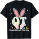 Occupational Therapy Easter Bunny OT OTA Spring Ot Assistant T-Shirt - T-Shirt | Black
