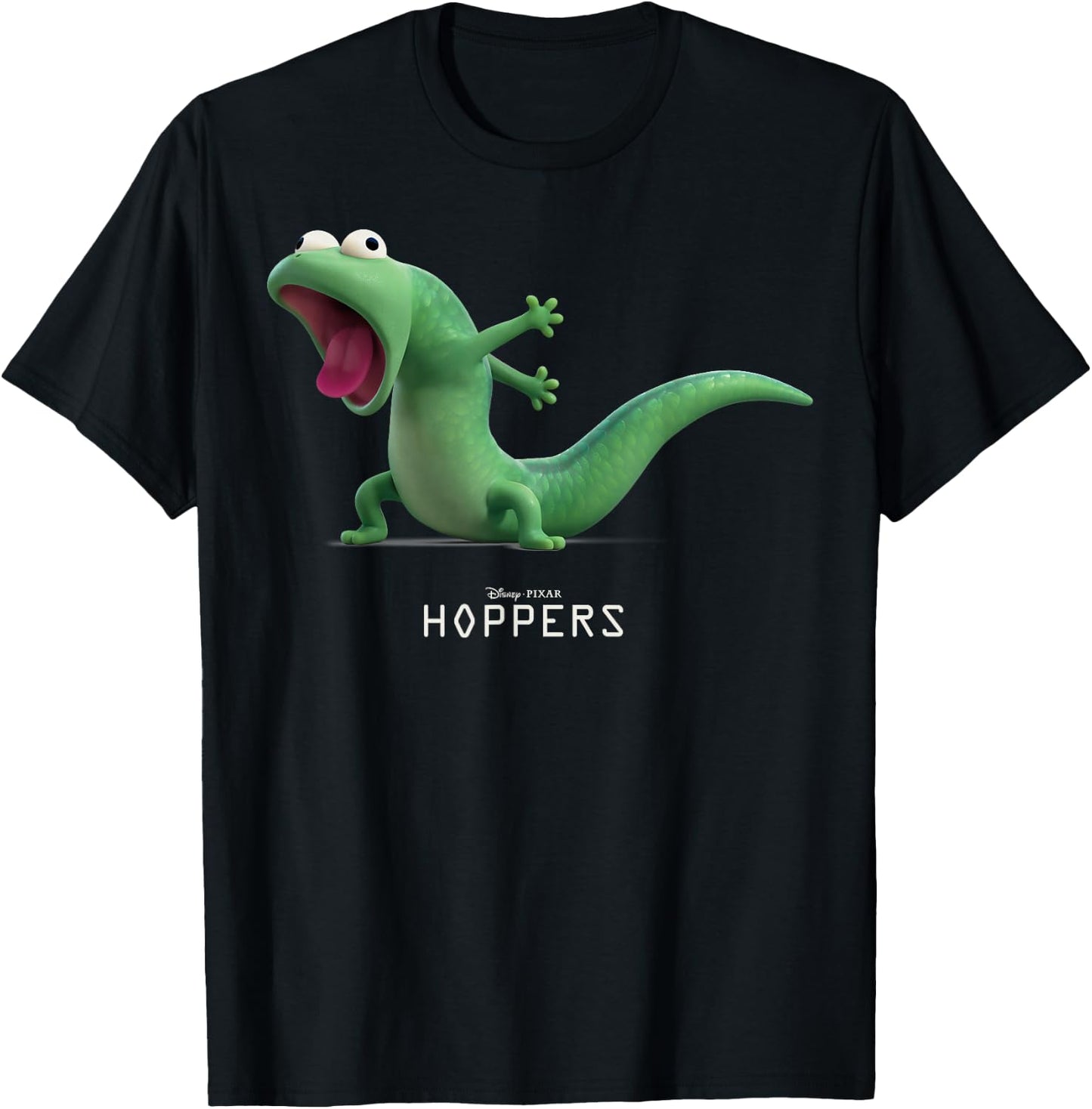 Hoppers Tom Lizard Shout T-Shirt - T-Shirt | Black