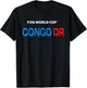 FIFA World CUP26 Congo DR Bubble Color T-Shirt - T-Shirt | Black