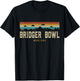 Bridger Bowl Vintage Mountains Hiking Camping Montana Retro T-Shirt - T-Shirt | Black