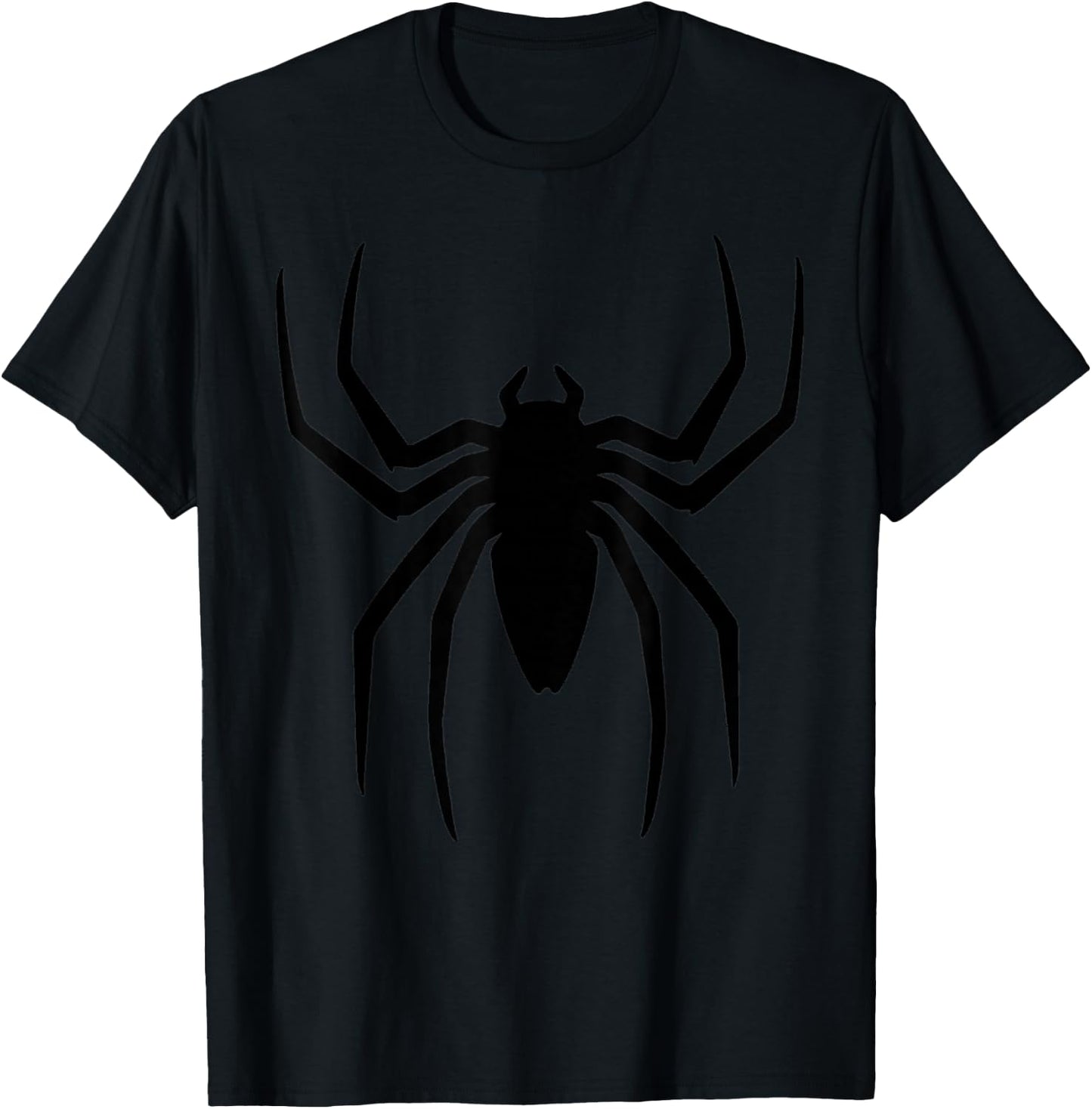 Black Spider Matching Best Friends Couples Halloween Costume T-Shirt - T-Shirt | Black