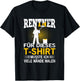 Maler Lackierer in Rente Ruhestand Rentner Geschenk T-Shirt - T-Shirt | Black