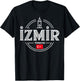 Izmir Türkiye Turkey City Adventure Icon T-Shirt - T-Shirt | Black