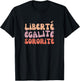 Freedom Equality Sorority Seventies for Sisters and Girlfriends , Black, Female X-Small T-Shirt - T-Shirt | Black