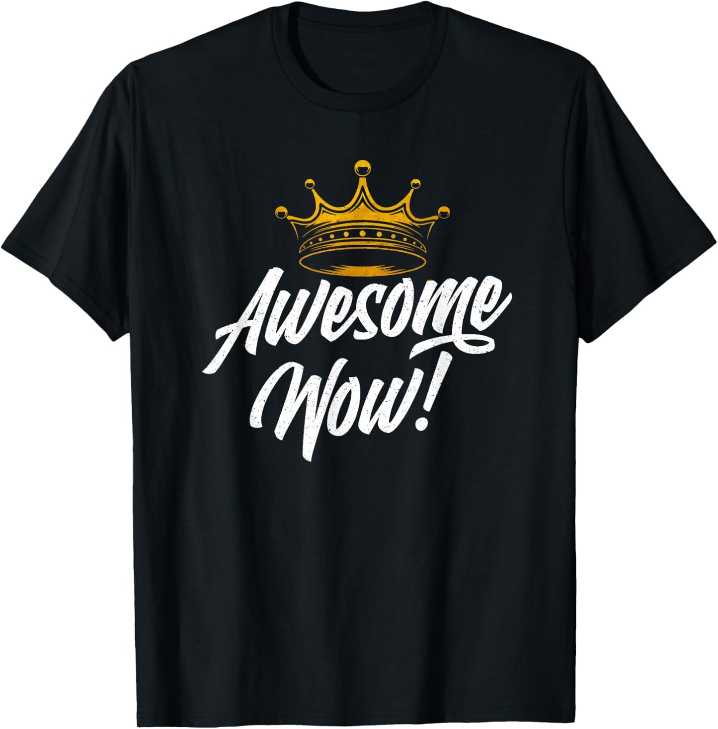 King George III Awesome Wow T-Shirt - T-Shirt | Black