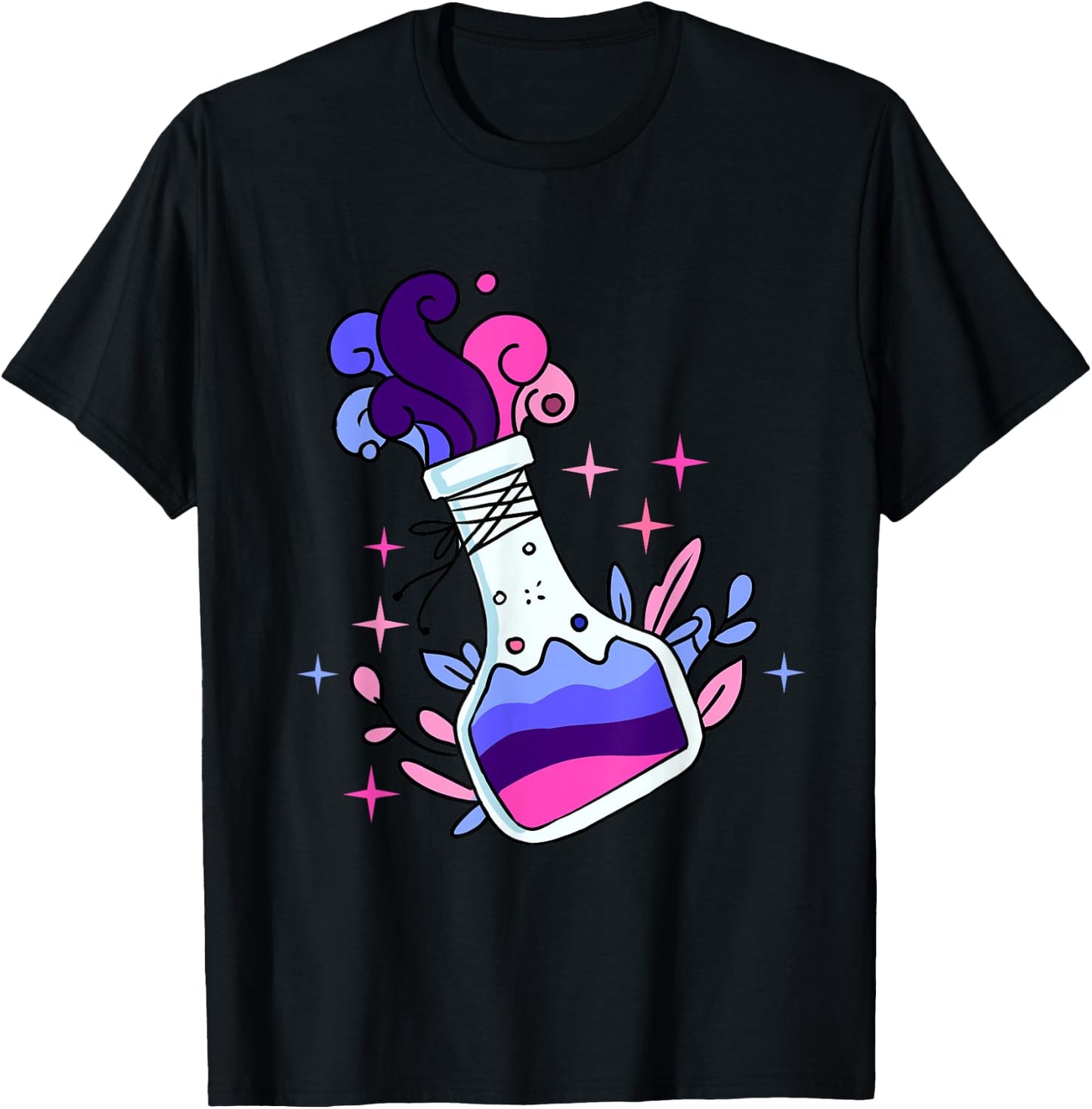 Omnisexual Potion Omnisexual Pride T-Shirt - T-Shirt | Black