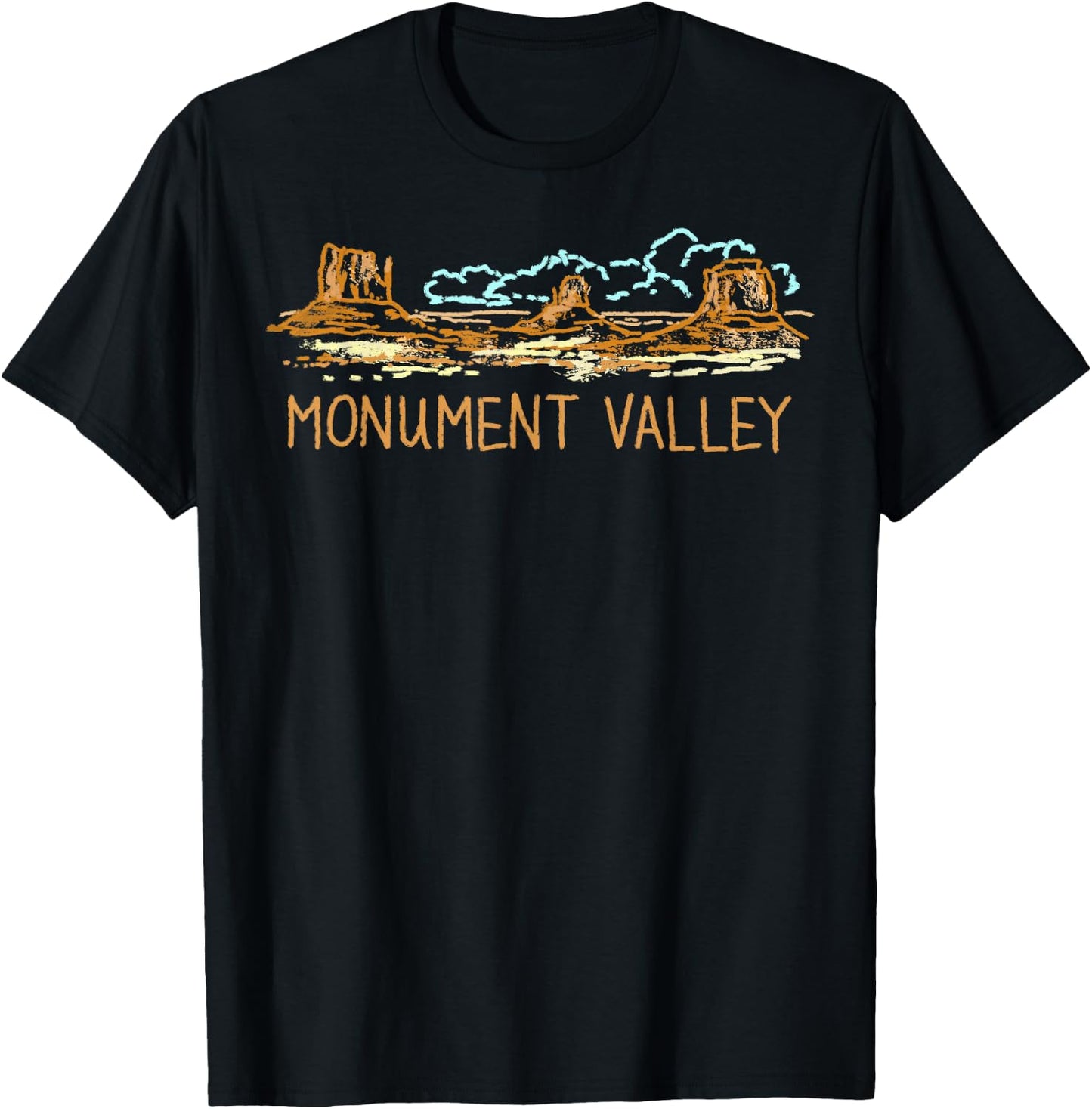 Monument Valley T-Shirt - T-Shirt | Black