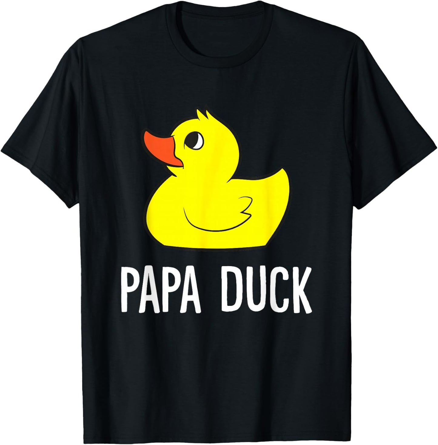 Papa Duck T-Shirt - T-Shirt | Black