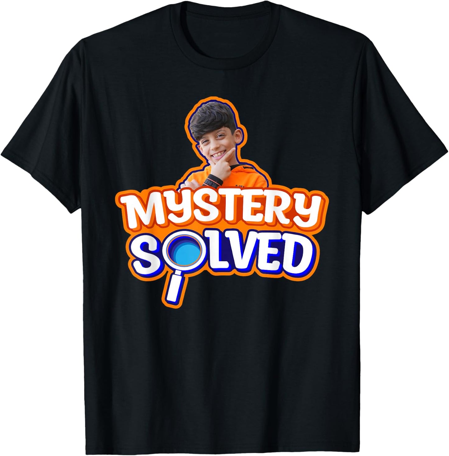 Jason Vlogs Mystery Solved T-Shirt - T-Shirt | Black