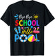 Bye Bye School Hello Pool Shirt Funny Teacher Summer Men Women Kids T-Shirt - T-Shirt | Black