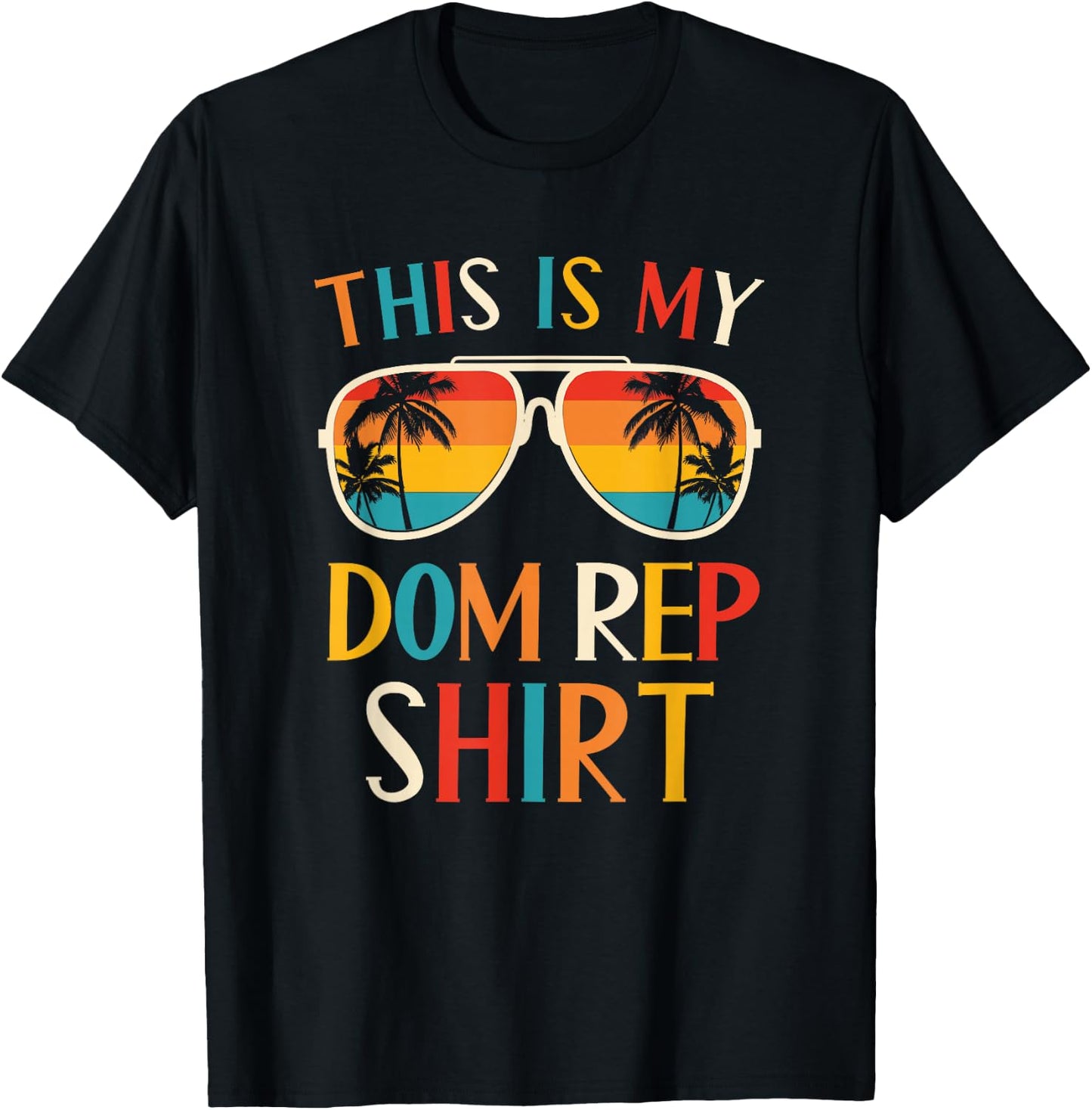 Dominikanische Republik - This Is My Dom Rep T-Shirt - T-Shirt | Black