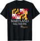 Maryland Baltimore Mormon LDS Mission Missionary T-Shirt - T-Shirt | Black
