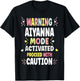 AIYANNA Personalized Women's Gift Custom AIYANNA T-Shirt - T-Shirt | Black