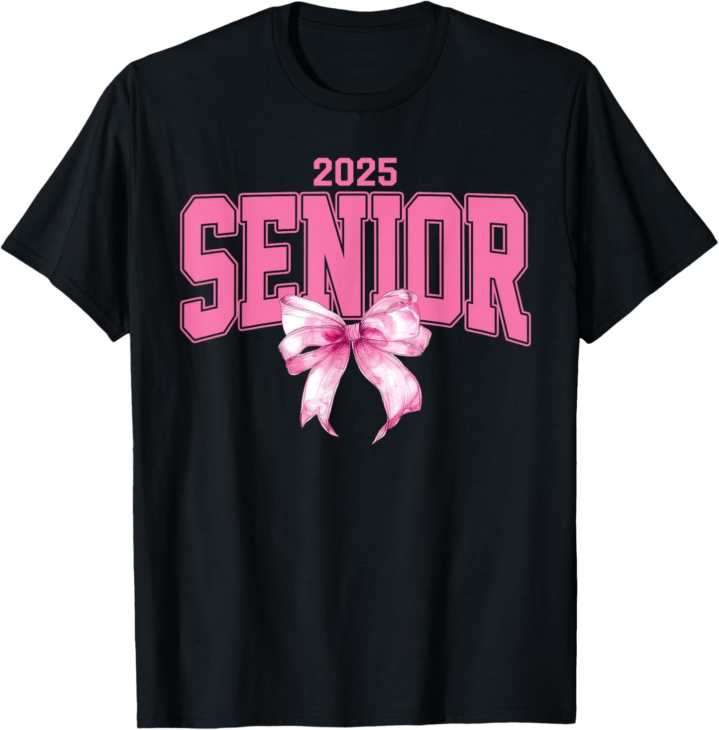 Senior 2025 Class of 2025 Seniors Graduation 2025 T-Shirt - T-Shirt | Black