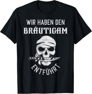 Bräutigam entführt - Team Groom Adventure T-Shirt - T-Shirt | Black