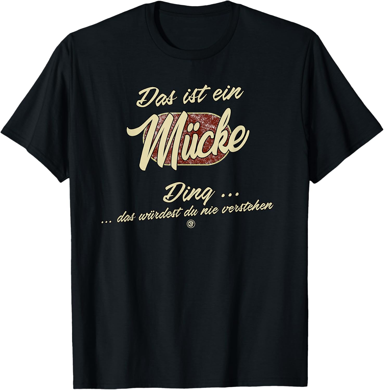 Das ist ein Mücke Ding - Lustiges Familie Mücke T-Shirt - T-Shirt | Black