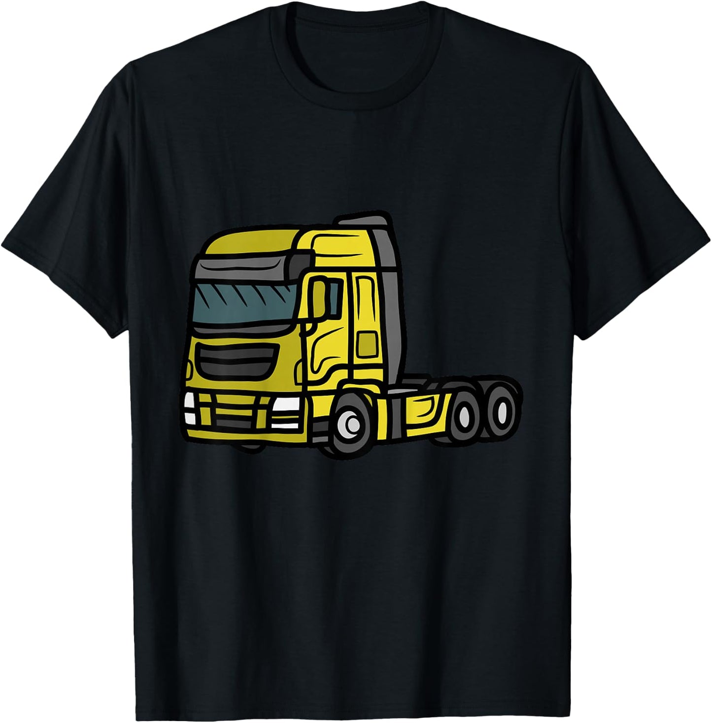 Truck Kinder LKW Shirt Kinder Diesel LKW Liebhaber Jungen T-Shirt - T-Shirt | Black