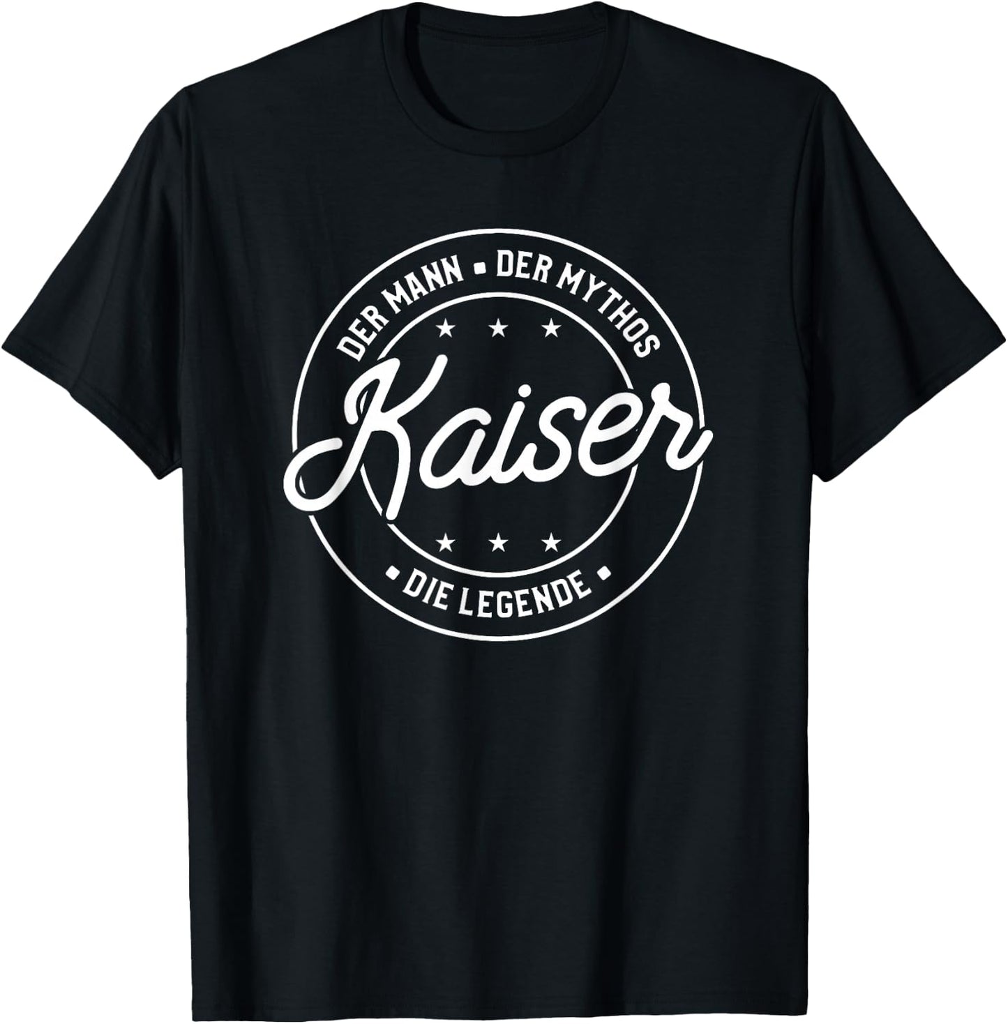 Emperor the Man of Myth Legend , black T-Shirt - T-Shirt | Black