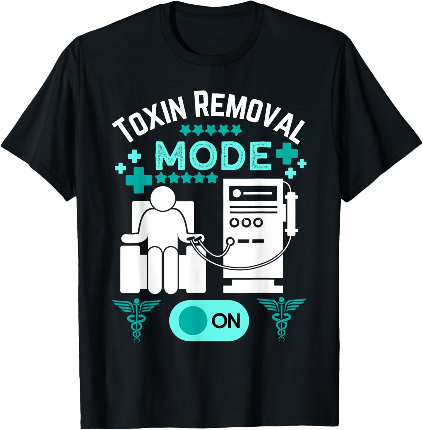 dialysis machine Technician nephrologist Tech -Adults Dialysis Technician Nurse Kidney RN Dialysis Tech T-Shirt - T-Shirt | Black
