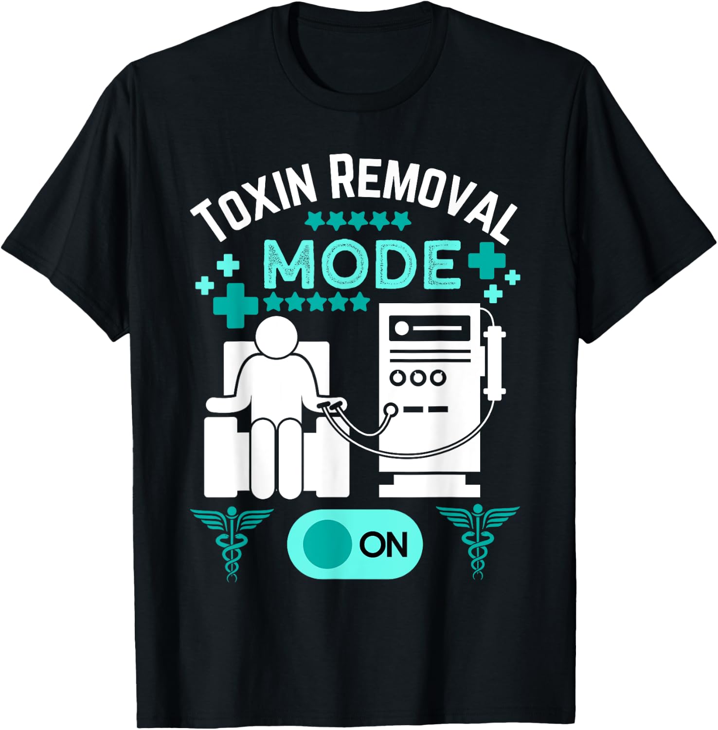 dialysis machine Technician nephrologist Tech -Adults Dialysis Technician Nurse Kidney RN Dialysis Tech T-Shirt - T-Shirt | Black