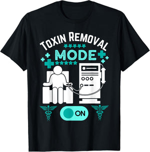 dialysis machine Technician nephrologist Tech -Adults Dialysis Technician Nurse Kidney RN Dialysis Tech T-Shirt - T-Shirt | Black