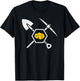 Gold Miner Prospecting Treasure Hunting Shirt T-Shirt - T-Shirt | Black