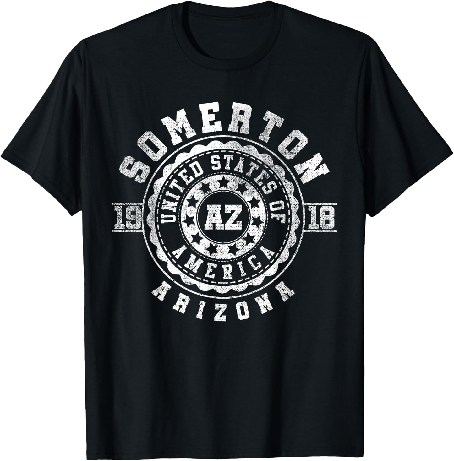 Somerton AZ | Arizona | Vintage City Apparels T-Shirt - T-Shirt | Black