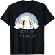 I Dont Care I'm A Unicorn T-Shirt - T-Shirt | Black
