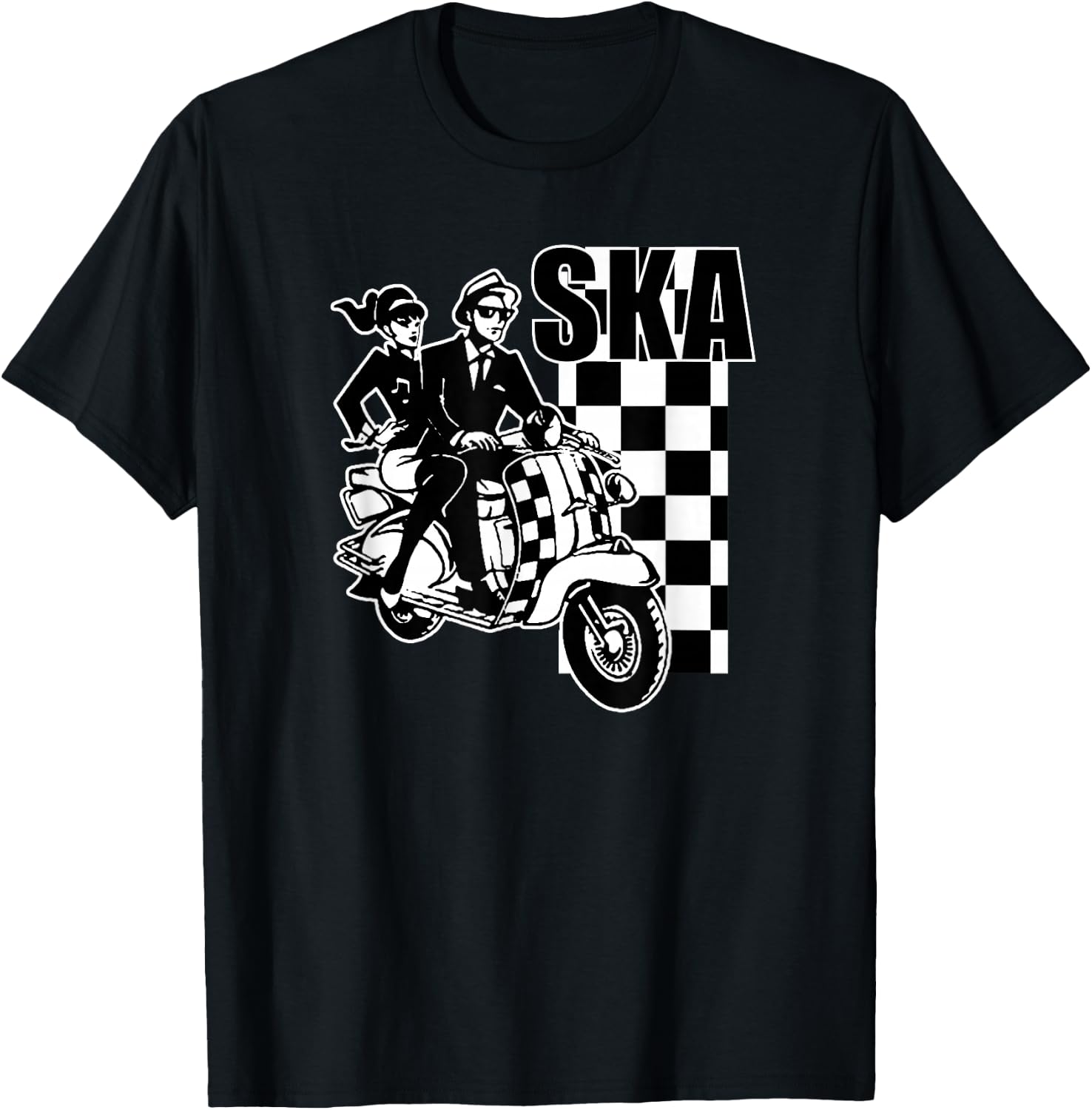 Ska Music is life Ska Reggae Punk T-Shirt - T-Shirt | Black