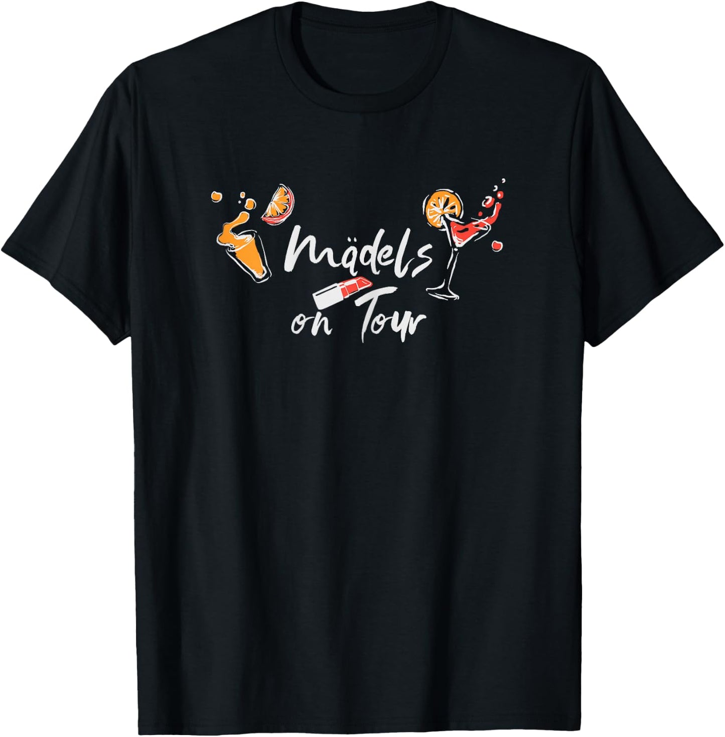 Women's Girls on Tour Girls Trip Girls Holiday T-Shirt - T-Shirt | Black