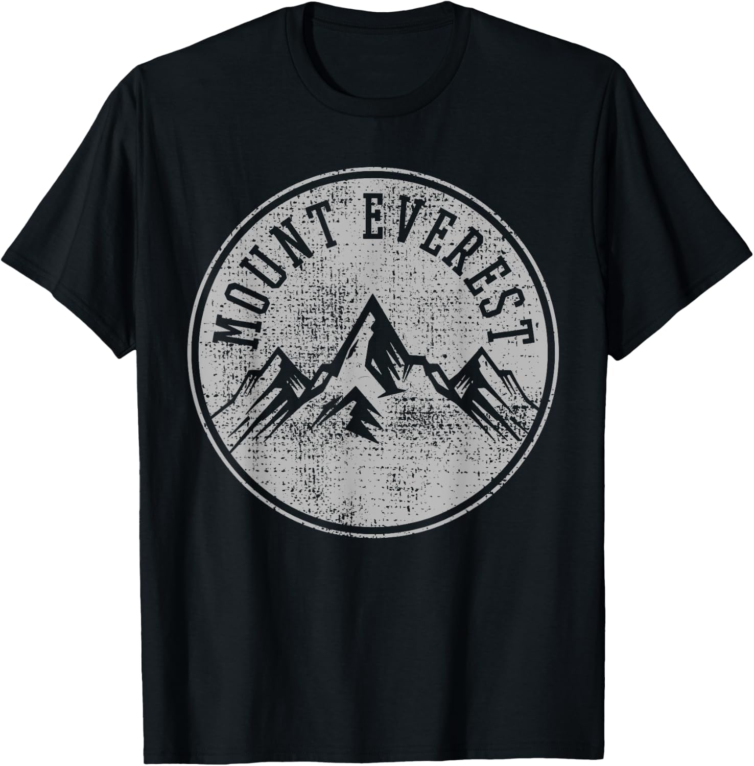 Vintage Mount Mountain Hiking Hiker Climbing Climber T-Shirt - T-Shirt | Black