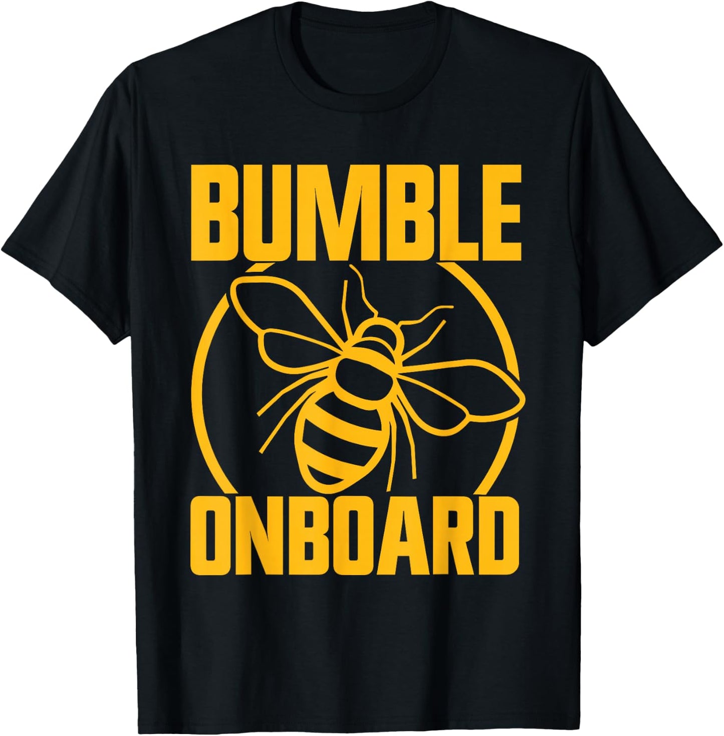 Bumble aboard Bumblebee T-Shirt - T-Shirt | Black