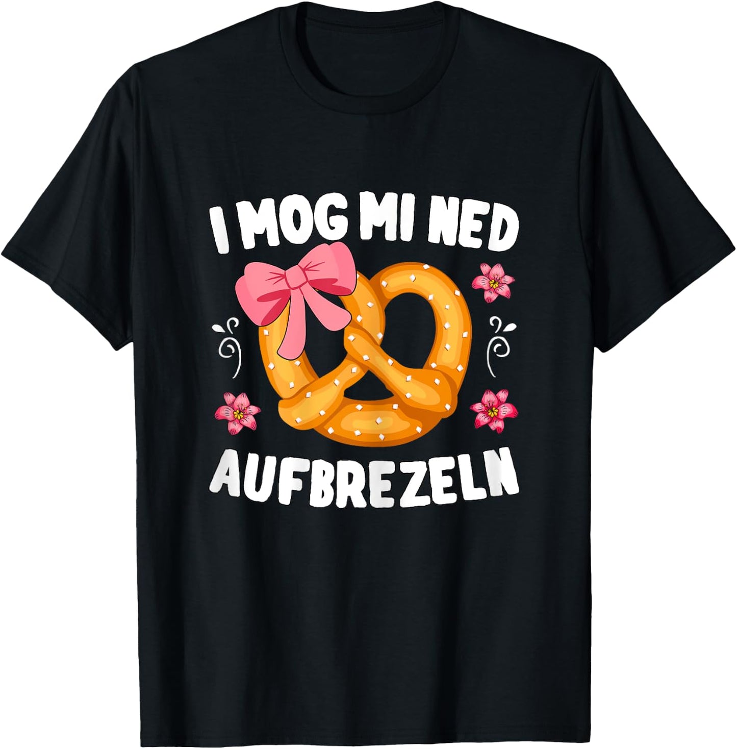Costume Shirt Women's Pretzel Dirndl Shirt Girls' Costume , black T-Shirt - T-Shirt | Black