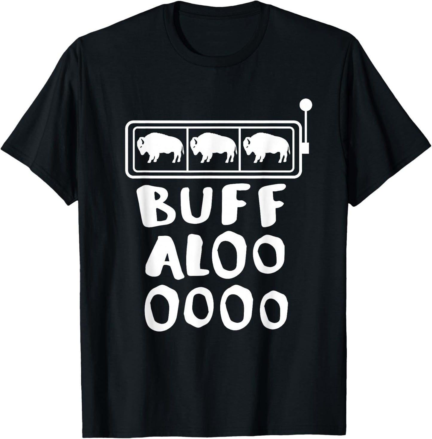 Buffalo Slots Lucky Casino Wear T-Shirt - T-Shirt | Black