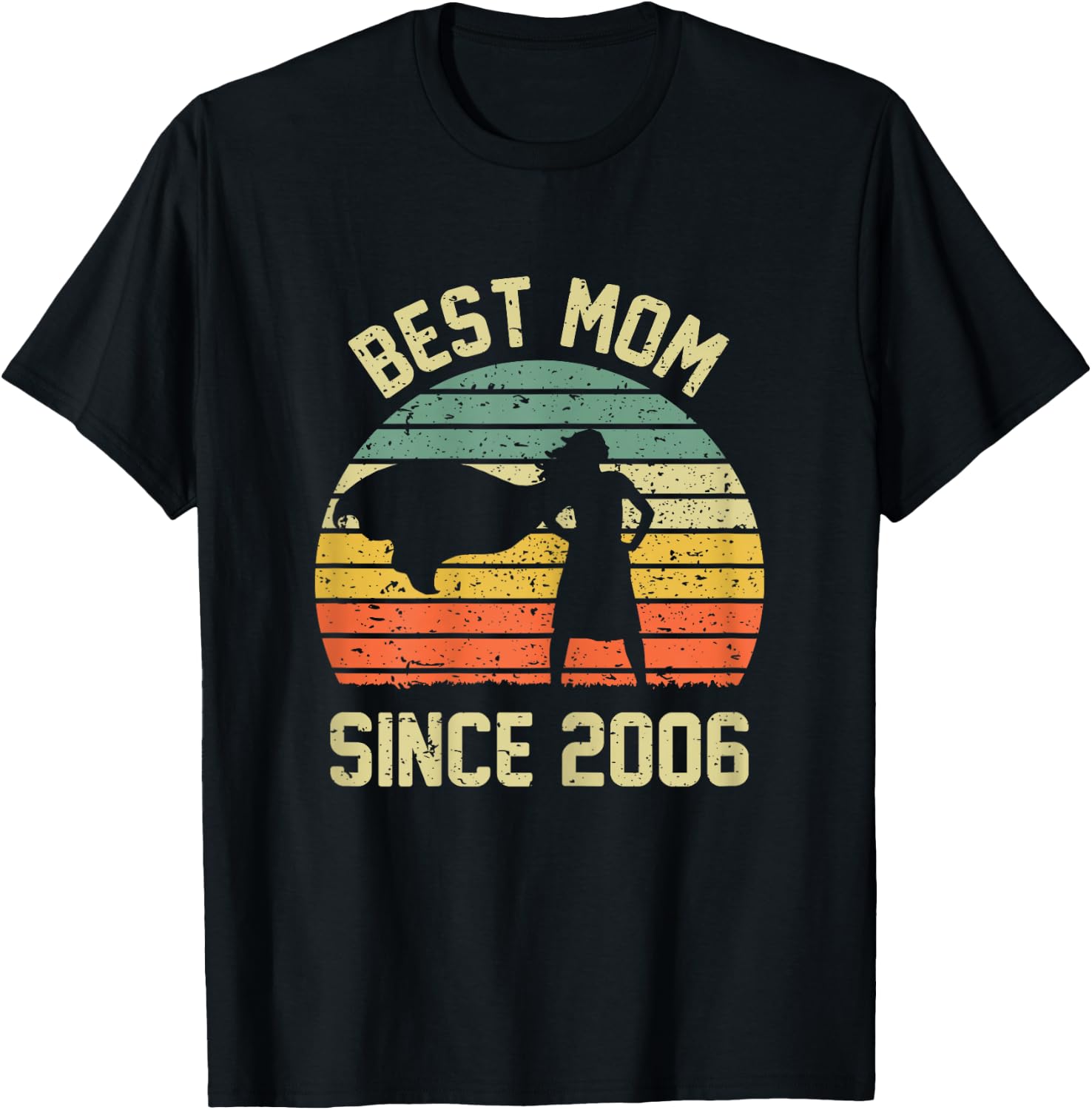 Best Mom Since 2006 Shirt Mom Mama Mommy Gifts Mothers Day T-Shirt - T-Shirt | Black