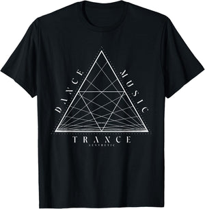 Trance Aesthetic EDM Dance Music T-Shirt - T-Shirt | Black