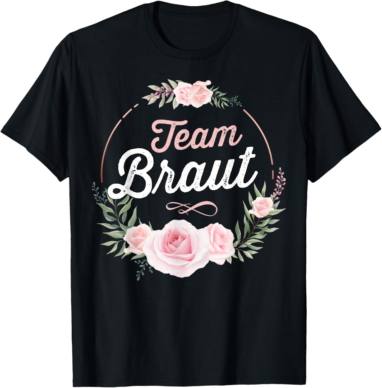 Team Braut JGA Outfit Stag Night Women's , black T-Shirt - T-Shirt | Black