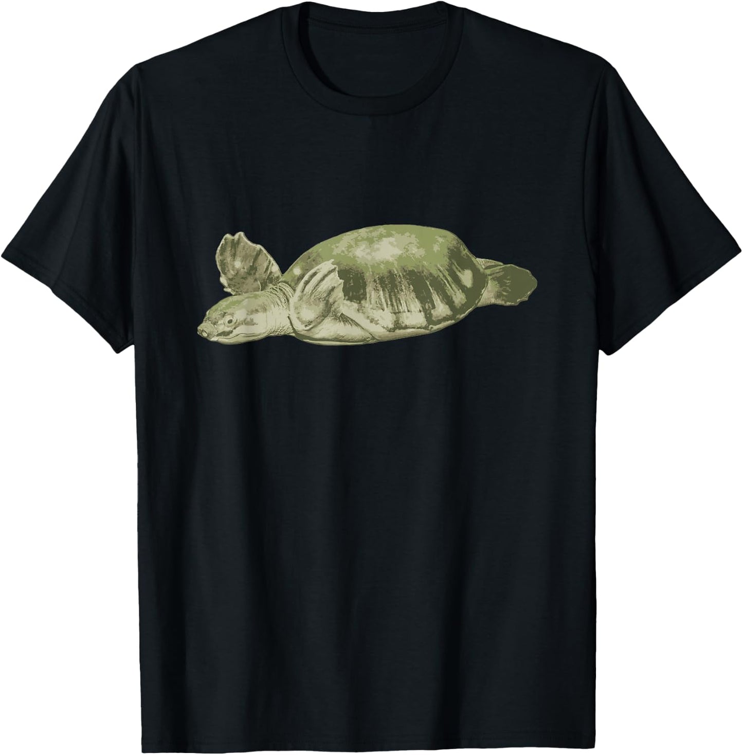 Fly River Turtle T-Shirt - T-Shirt | Black