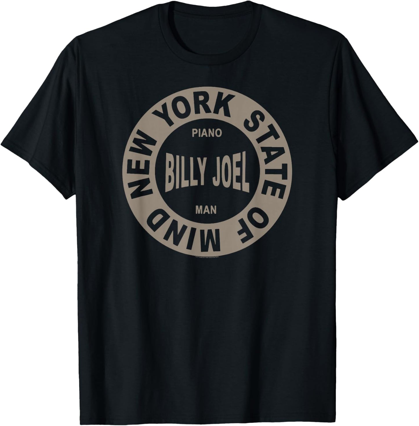 Billy Joel - New York State of Mind T-Shirt - T-Shirt | Black