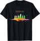 Philadelphia Skyline Watercolour Souvenir Pennsylvania T-Shirt - T-Shirt | Black
