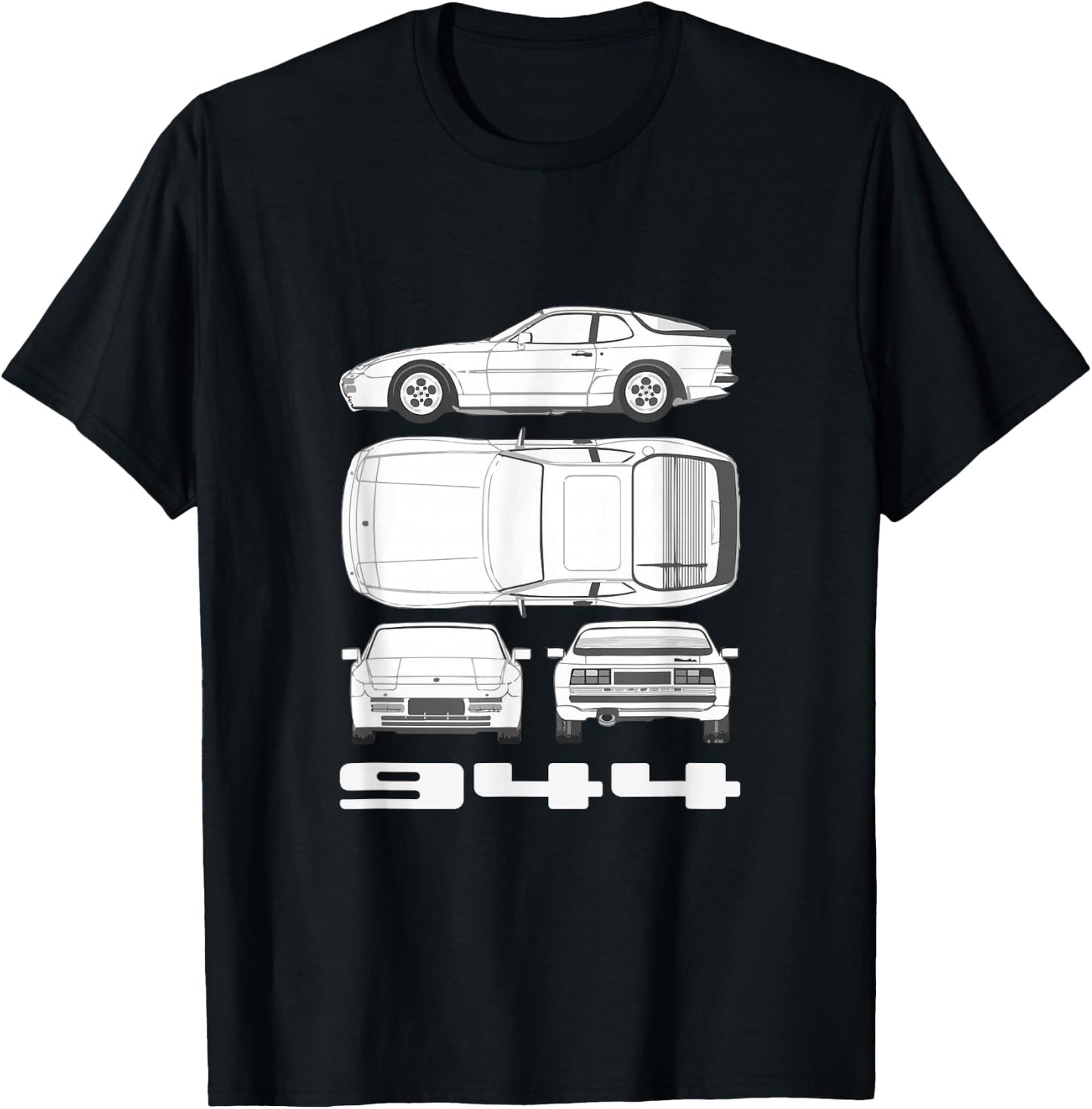 944 Graphic Premium , black T-Shirt - T-Shirt | Black
