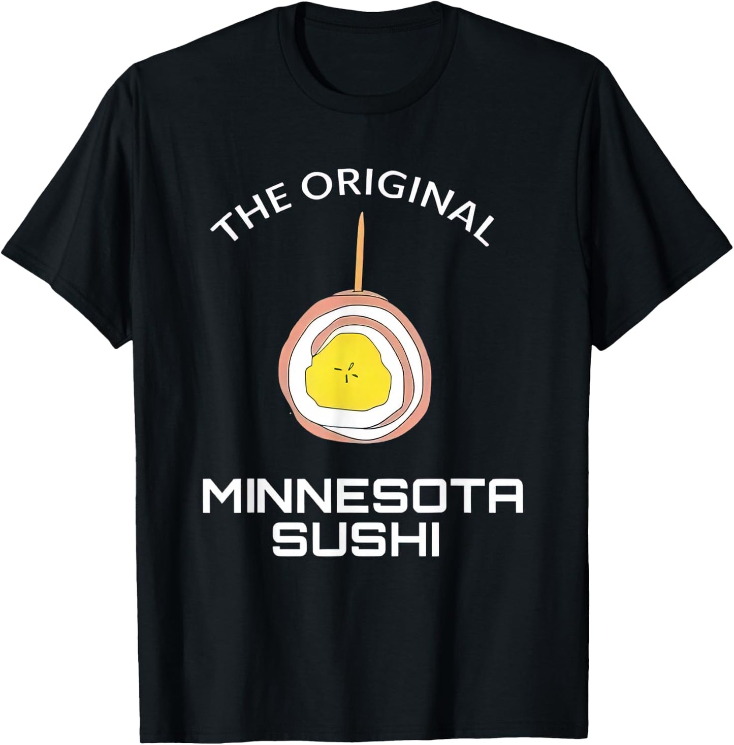 The Original Minnesota Sushi T-Shirt - T-Shirt | Black