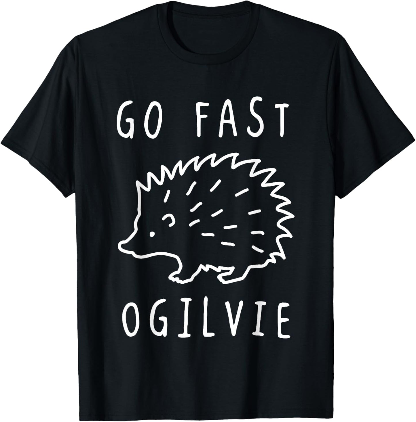 Go Fast Ogilvie Funny Women T-Shirt - T-Shirt | Black