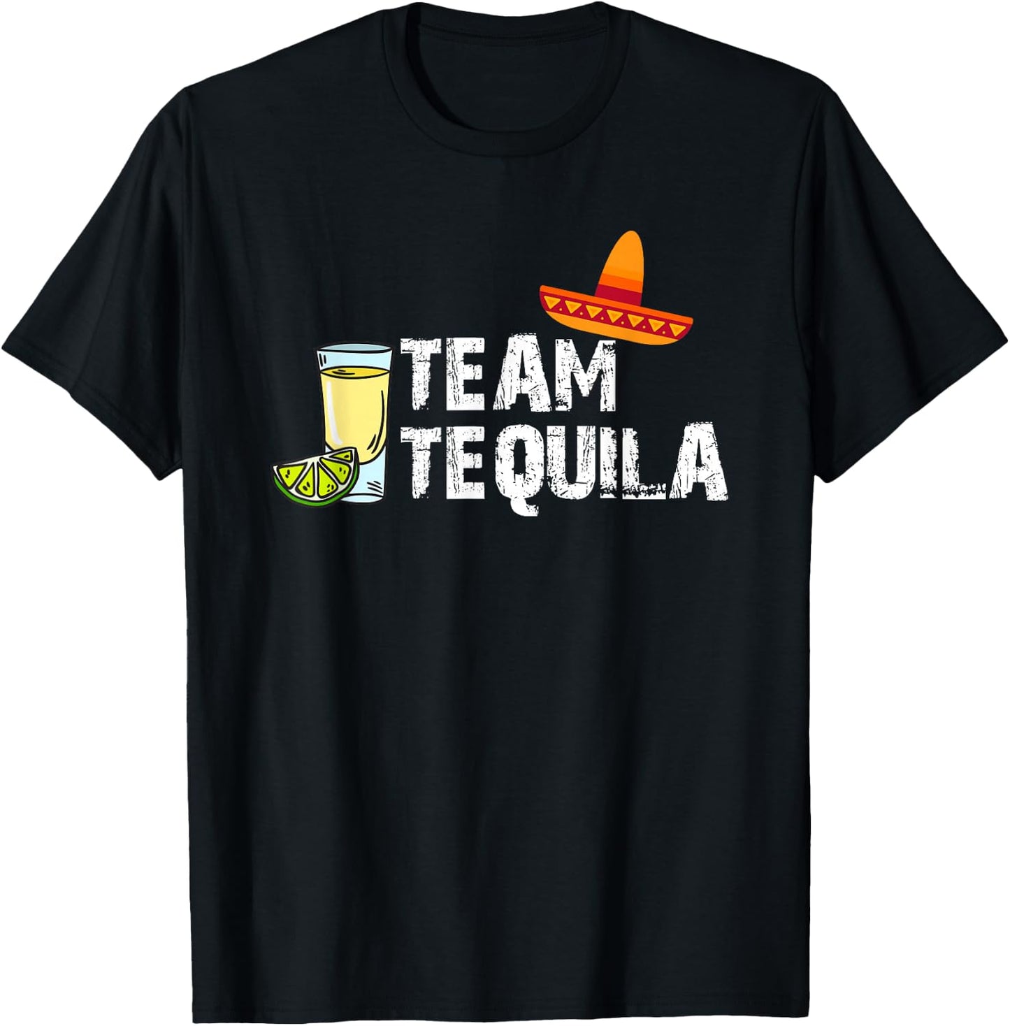 Team Tequila Alcoholic Drinks Drinks Drink Acevez T-Shirt - T-Shirt | Black