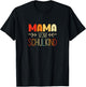Mama vom Schulkind 1. Klasse Schulstart Einschulung T-Shirt - T-Shirt | Black